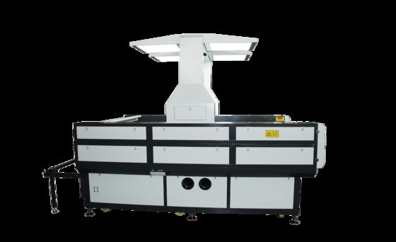 Inteligent Visual Patrol Co2 Textile Laser Cutting Machine With Dual Head