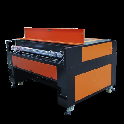 1390 CO2 Laser Tube Cutting Machine 150W 300W Laser Cutting Machine Water Cooling