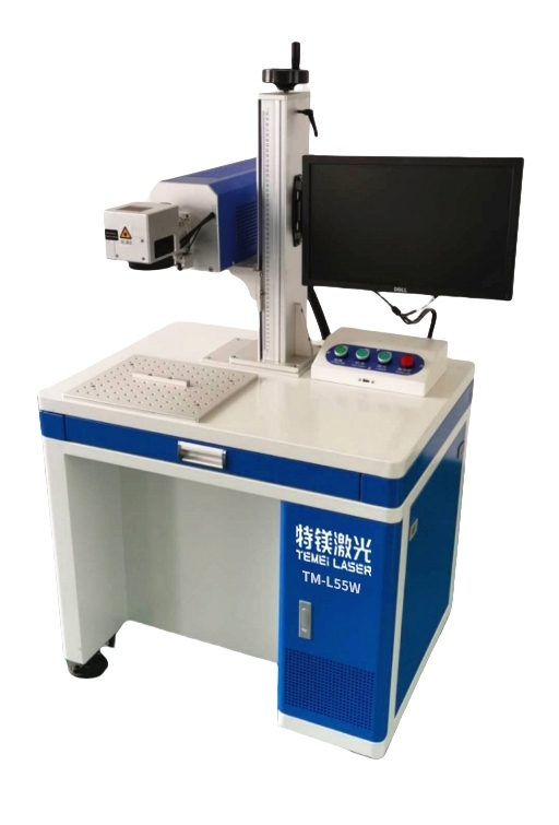 55w Desktop Co2 Laser Marking Machine Co2 Laser Marking System Air Cooling 110mm*110mm