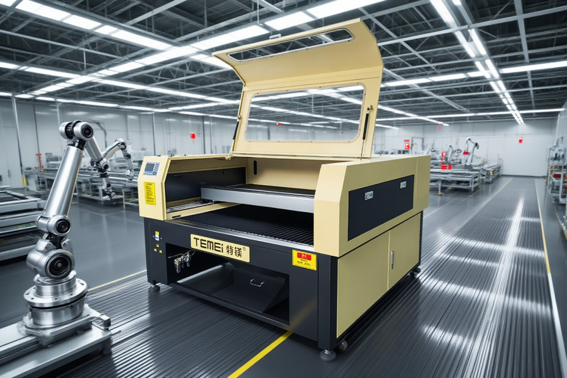Hochpräzisions-450W-130W-Co2-Laserschneidmaschine 1390, Schnittgeschwindigkeit 0-500 mm/s