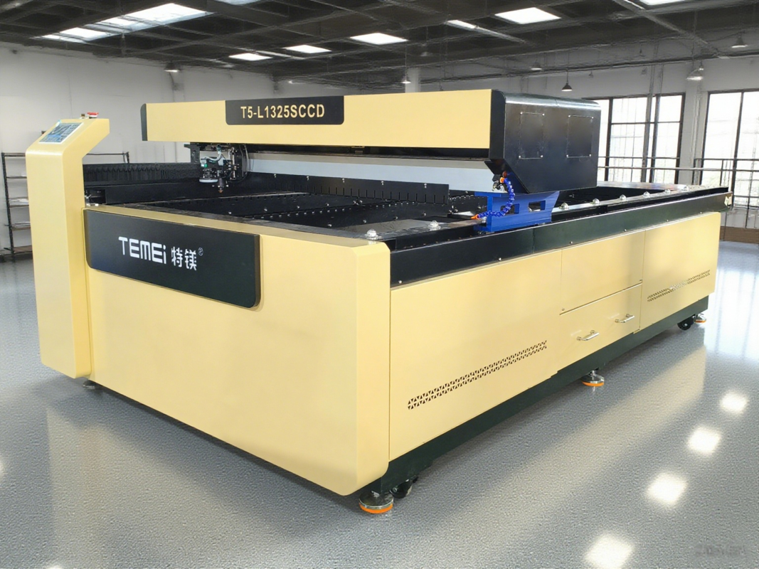 Mesin pemotong laser CNC CO2 berkualitas profesional dengan servo motor dan meja bilah