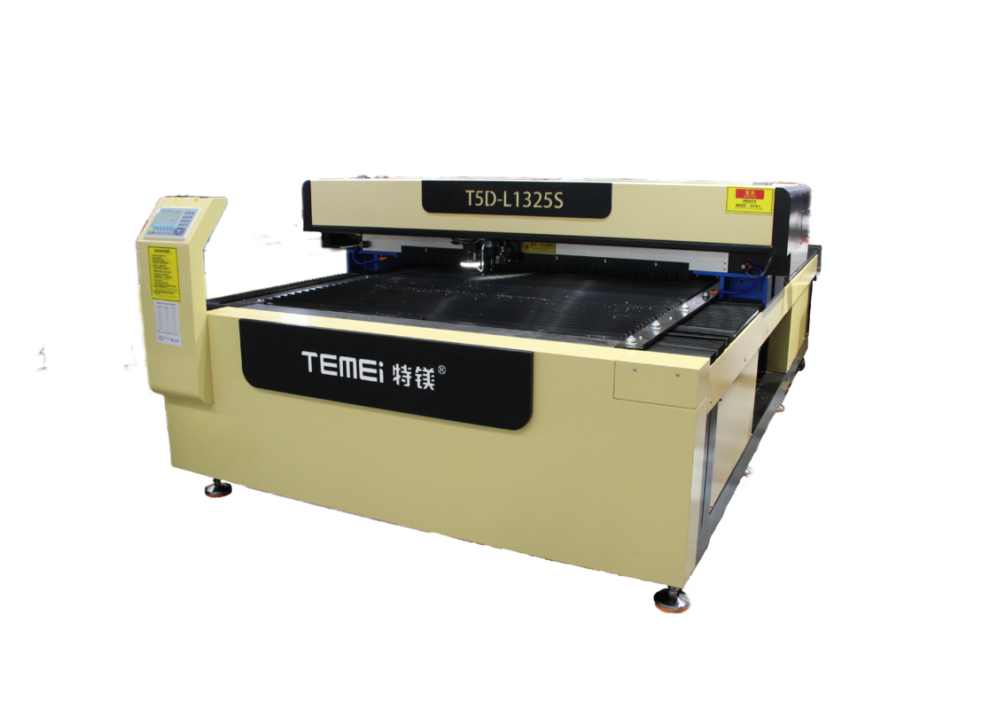 T5D-L1325S Large Format Acrylic CO2 Laser Cutting Machine For Sponge / Plastic