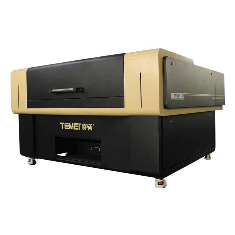 المواد غير المعدنية تردد الراديو ((RF) / CO2 ليزر آلة CNC 100W / 200W