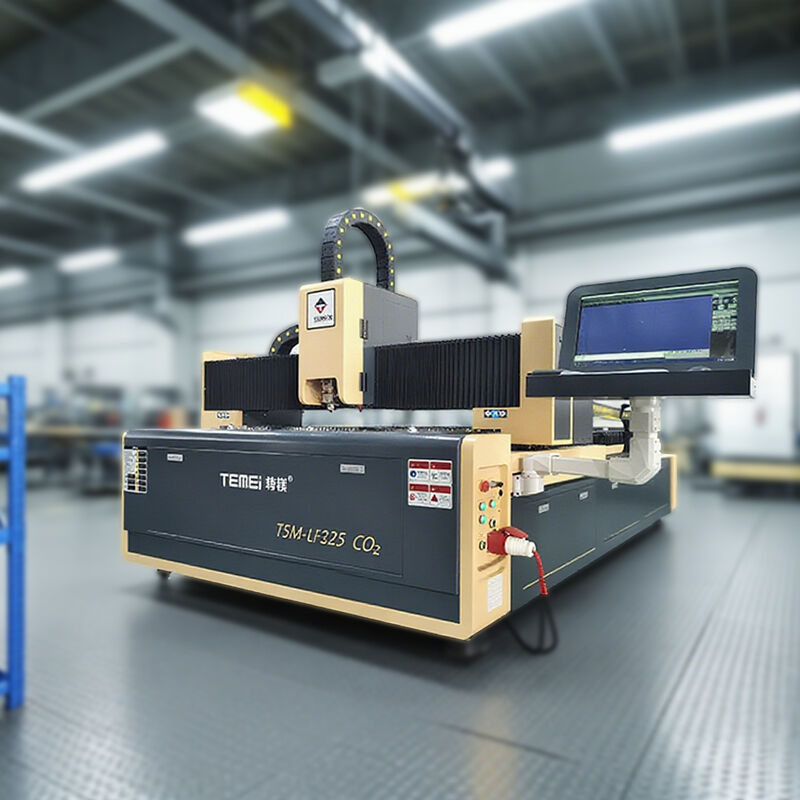 1500W CO2 Laser Cutting Machine with Mixed Cooling and Precision Rack Guide Rail for Metal and Wood