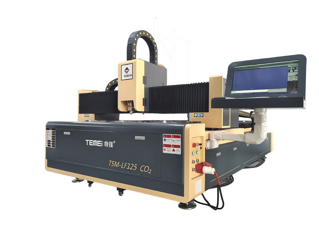 1500W CO2 Laser Cutting Machine with Mixed Cooling and Precision Rack Guide Rail for Metal and Wood