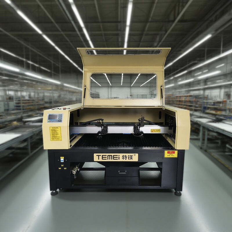 Double Lead Screw CO2 Laser Cutting Machine with CCD Edge Patrol Cutting and 130W-450W Laser Power