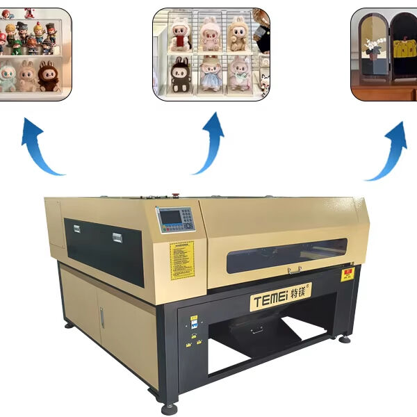 130W 450W CO2 Laser Cutting Machine CCD Edge Patrol Water Cooling Non Metallic Material Processing