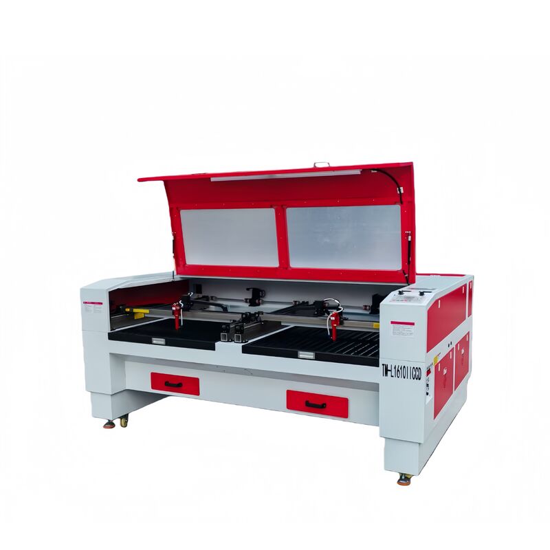 Co2 Laser Cutting Machine Designed with Dual Station Belt System to Optimize Cutting Operations and Material Utilization
