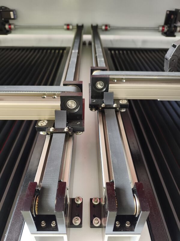 Co2 Laser Cutting Machine Designed with Dual Station Belt System to Optimize Cutting Operations and Material Utilization