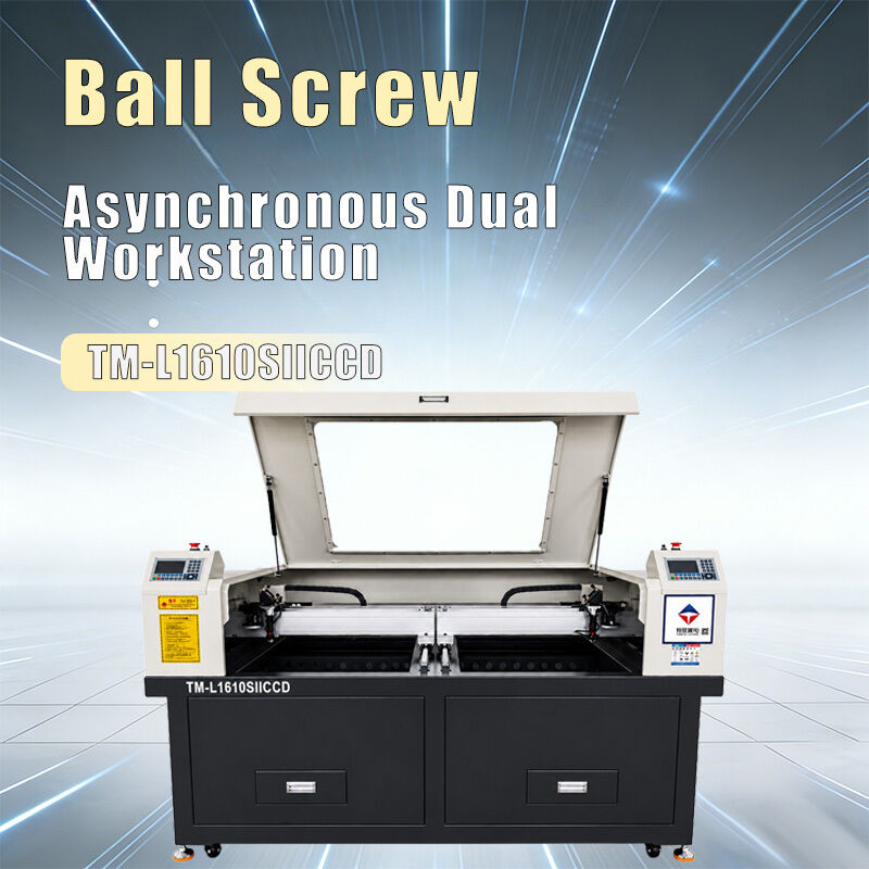 Asynchronous Dual-Workstation Laser Cutter 9060 Small - format CO₂ Laser Cutting Machine