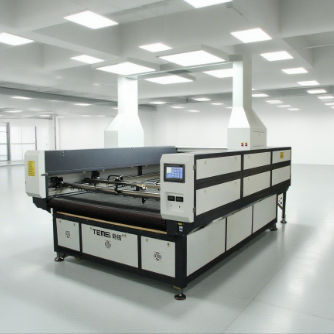 Visual Camera CO2 Laser Cutting Machine 130W 150 Watt Co2 Laser Cutter For Fabric