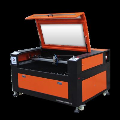 1390 CO2 Laser Tube Cutting Machine 150W 300W Laser Cutting Machine Water Cooling